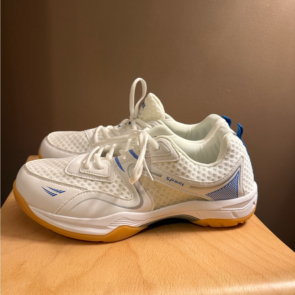 Pickle White and Blue Athletic shoes